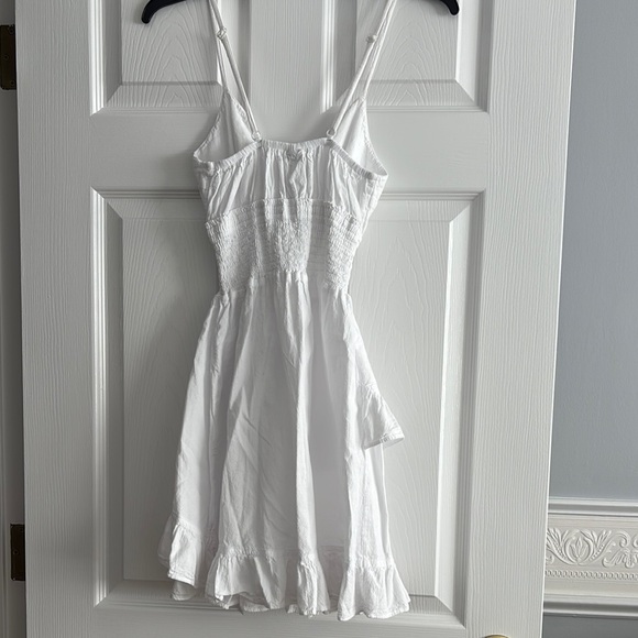 White Ruffled Dress - Picture 5 of 5